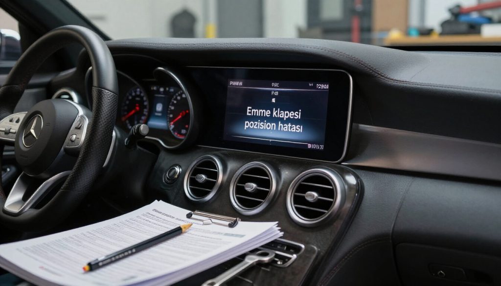 Mercedes-Benz P200A Emme Klapesi Pozisyon Hatası